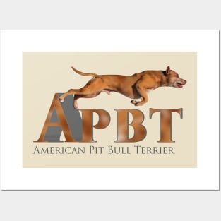 American Pit Bull Terrier - APBT Posters and Art